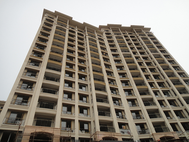 金山海濱新城石墨聚苯板應用案例 金山海濱新城石墨聚苯板應用案例